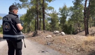 Burdur&rsquo;da ormanlar, yangınlara karşı polis tarafından dronla denetleniyor
