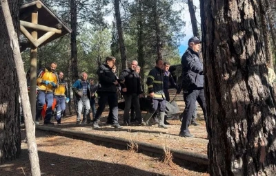 Burdur&rsquo;da ormanlık alanda erkek cesedi bulundu
