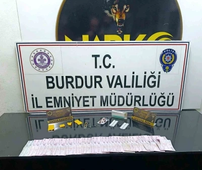 Burdur&rsquo;da uyuşturucu ile m&uuml;cadele s&uuml;r&uuml;yor
