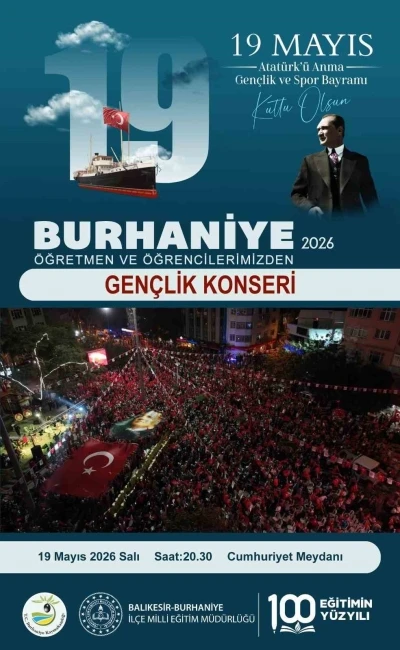 Burhaniye&rsquo;de Gen&ccedil;lik Konseri d&uuml;zenlenecek
