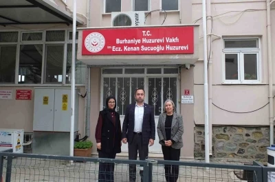Burhaniye&rsquo;de Kenan Sucuoğlu Huzurevi imeceyle 5 yıldızlı otel gibi oldu
