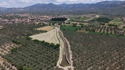 Burhaniye&rsquo;de taşkın riskine karşı dev yatırım
