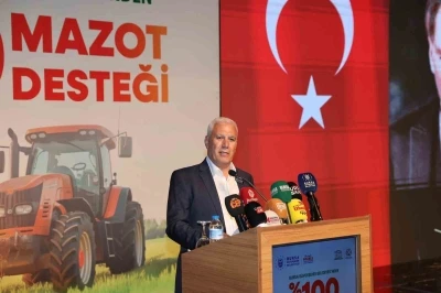 Bursa B&uuml;y&uuml;kşehir mazot desteğini 5 bin liraya y&uuml;kseltti
