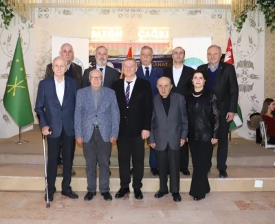 Bursa &Ccedil;erkes K&uuml;lt&uuml;r Derneği Haluj Gecesi d&uuml;zenledi
