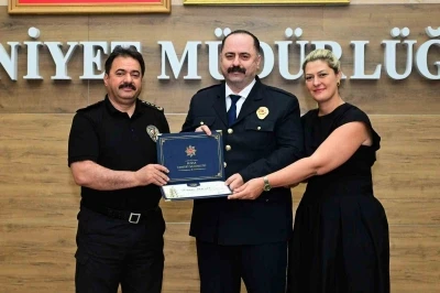 Bursa&rsquo;da 105 emniyet personeli terfi etti
