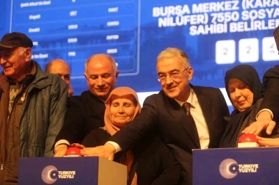 Bursa&rsquo;da 17 bin 225 TOKİ konutunun hak sahipleri belirleniyor
