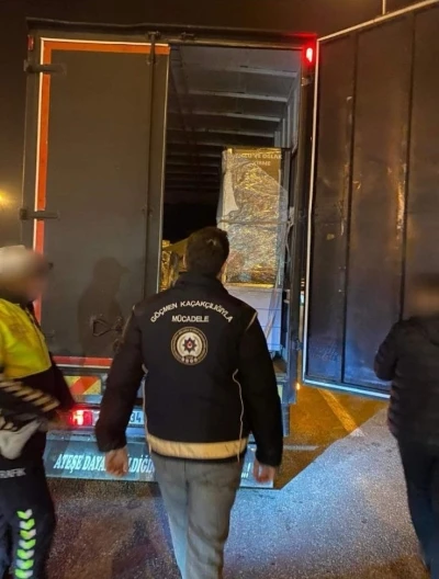 Bursa&rsquo;da 7 ka&ccedil;ak g&ouml;&ccedil;men yakalandı
