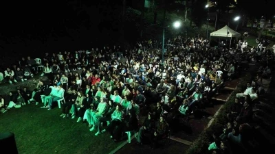 Bursa’da açık havada sinema keyfi
