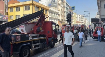 Bursa&rsquo;da baca yangını paniği
