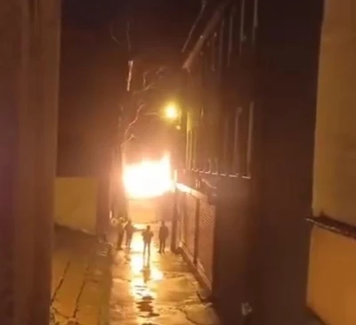 Bursa&rsquo;da depo yangını, korku dolu anlar yaşattı
