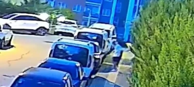 Bursa’da gençler araçların kaportasını çizip aynalarını kırdılar
