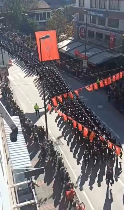 Bursa’da gurur veren görüntüler
