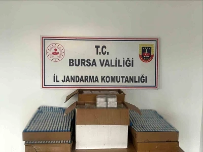 Bursa&rsquo;da ka&ccedil;ak sigara operasyonu: 37 bin adet ka&ccedil;ak sigara ele ge&ccedil;irildi
