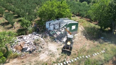 Bursa’da kaçak yapıyla mücadele sürüyor
