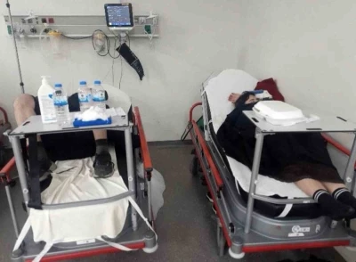 Bursa&rsquo;da kaza tartışması kavgaya d&ouml;n&uuml;şt&uuml;: Aile hastanelik oldu
