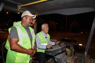 Bursa’da konforlu ulaşım için 150 bin ton sıcak asfalt döküldü
