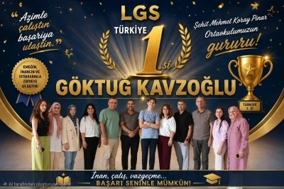 Bursa&rsquo;da LGS gururu: 500 tam puan alan G&ouml;ktuğ Kavzoğlu T&uuml;rkiye birincisi oldu
