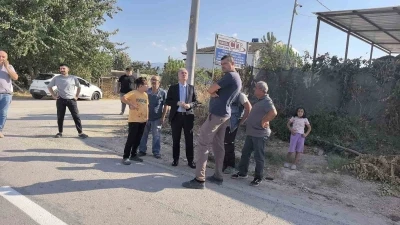 Bursa’da meydana gelen trafik kazasına belediye başkanı müdahale etti
