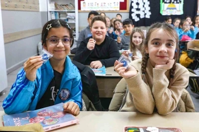 Bursa&rsquo;da miniklere afet eğitimi
