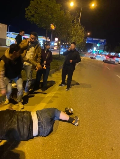 Bursa&rsquo;da motosiklet kazası: 1 ağır yaralı
