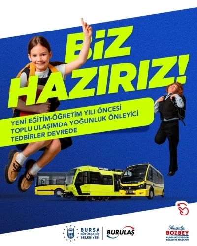 Bursa’da okul trafiği için tüm tedbirler alındı
