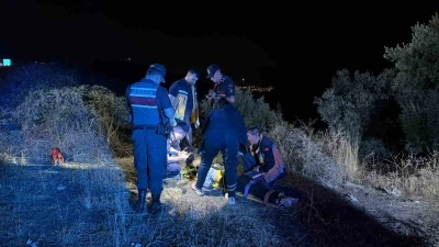 Bursa’da şarampole yuvarlanan motosikletin sürücüsü yaralandı
