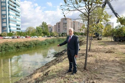 Bursa’da sel riskine karşı derelerde temizlik seferberliği
