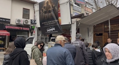 Bursa&rsquo;da taksicilerden kahraman &ouml;ğretmen ve &ouml;ğrencilere vefa
