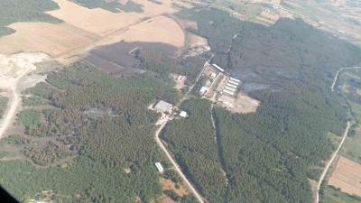 Bursa’da yanan alanlar hızla yeşillendirilecek
