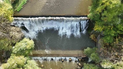 Bursa için güzel görüntüler...Kuruyan dereler, yağmur ile akmaya başladı
