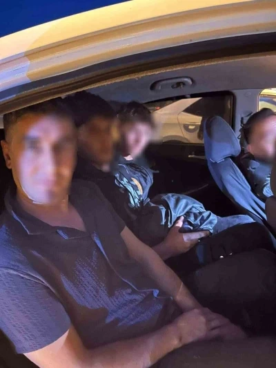 Bursa-İstanbul otoyolunda düzensiz göçmen avı
