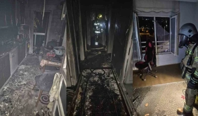 Bursa İtfaiyesi&rsquo;nden yangına hızlı m&uuml;dahale

