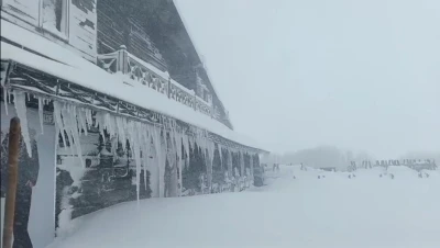 Bursa Uludağ&rsquo;da kış geri d&ouml;nd&uuml;
