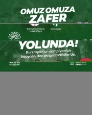Bursaspor&rsquo;un ma&ccedil; heyecanı Nil&uuml;fer&rsquo;de yaşanacak
