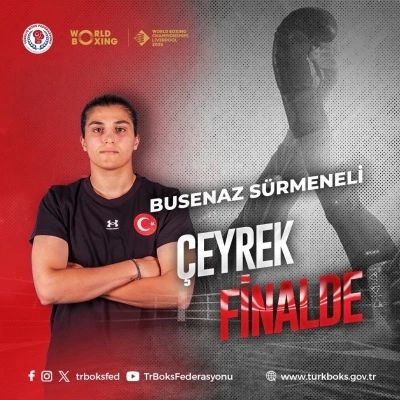 Busenaz Sürmeneli, Dünya Boks Şampiyonası’nda çeyrek finalde
