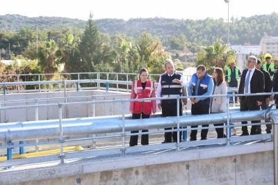 B&uuml;şra &Ouml;zdemir: "Konaklı Atıksu Arıtma Tesisi&rsquo;nin Alanya&rsquo;ya uzun yıllar g&uuml;venle hizmet edecek bir kapasiteye gelecek"
