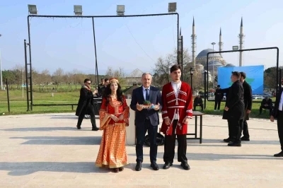 BU&Uuml;&rsquo;de "Nevruz" geleneği unutulmadı
