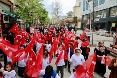 B&uuml;y&uuml;k&ccedil;ekmece&rsquo;de 23 Nisan gurur ve coşkuyla kutlandı
