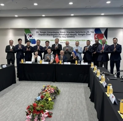 Büyükkılıç, Güney Kore’de işbirliğini geliştiriyor
