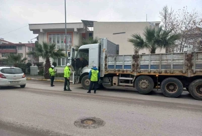 B&uuml;y&uuml;kşehir, ağır tonajlı ara&ccedil; denetimlerini s&uuml;rd&uuml;r&uuml;yor
