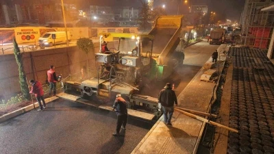 B&uuml;y&uuml;kşehir, Azerbaycan Mahallesi&rsquo;nde yol konforunu artırıyor
