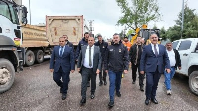 B&uuml;y&uuml;kşehir, Birecik'te afetin yaralarını hızlı bir şekilde sarıyor