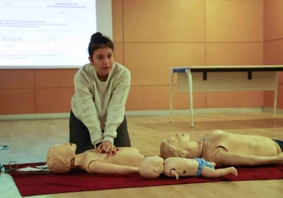 B&uuml;y&uuml;kşehir&rsquo;de ilk yardım eğitimi
