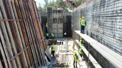 B&uuml;y&uuml;kşehir&rsquo;den Demirtaş&rsquo;a 10 bin metrek&uuml;pl&uuml;k yeni su deposu
