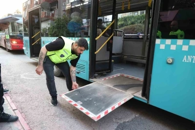 B&uuml;y&uuml;kşehir&rsquo;den toplu ulaşım ara&ccedil;larına y&ouml;nelik denetim
