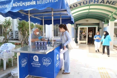 B&uuml;y&uuml;kşehir&rsquo;den &uuml;niversite &ouml;ğrencilerine final haftası boyunca sıcak &ccedil;orba ikramı
