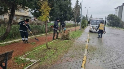 B&uuml;y&uuml;kşehir ekiplerinden Nazilli y&uuml;r&uuml;y&uuml;ş yolunda bakım &ccedil;alışması
