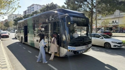 B&uuml;y&uuml;kşehir&rsquo;in elektrikli otob&uuml;sleri hizmete başladı
