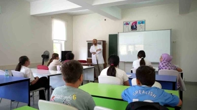 B&uuml;y&uuml;kşehir&rsquo;in KAYMEK Yaz Okulu&rsquo;nda &ccedil;ocuklar eğlenerek &ouml;ğreniyor
