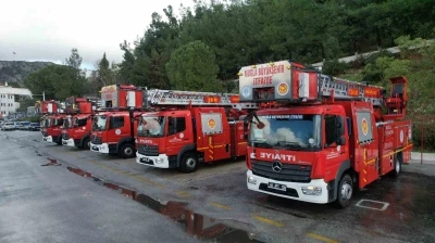 Büyükşehir İtfaiyesi’ne 72 yeni araç geliyor
